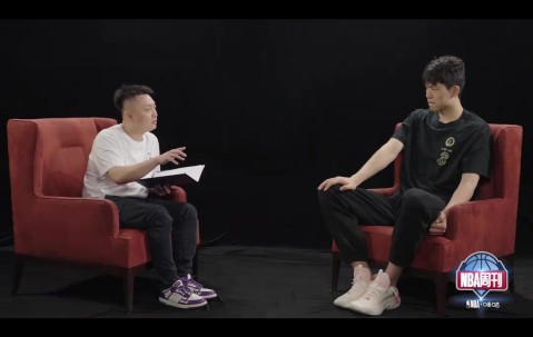 杨瀚森：我喜欢看NBA球员慢悠悠的打球 最喜欢的球员是东契奇