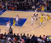 上来就进！内姆哈德弧顶运球找节奏 借掩护三分张手就有！