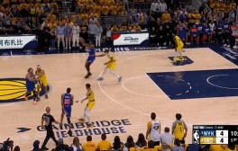 连续发挥！大桥突破喂米切罗空接暴扣 之后又命中底角三分