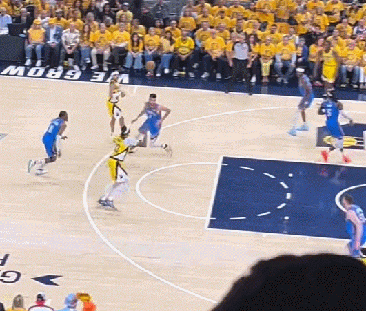 雷霆2比2步行者：对步行者而言，太可惜了