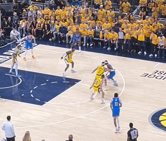 雷霆2比2步行者：对步行者而言，太可惜了