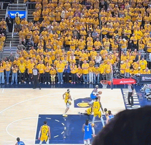 雷霆2比2步行者：对步行者而言，太可惜了